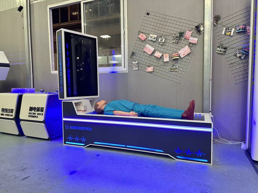  化工安全宣教、履历、工伤预防个别防护实训  幼我防护与职业健全宣教履历设备 217永信贵宾会